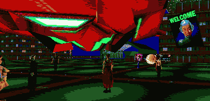 Moprh Ship in Plaza 9 January 2088
